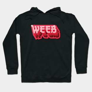 Weeb Japanese Text Hoodie